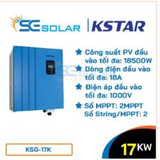 Biến tần điện mặt trời 17KW-KSTAR KSG-17K